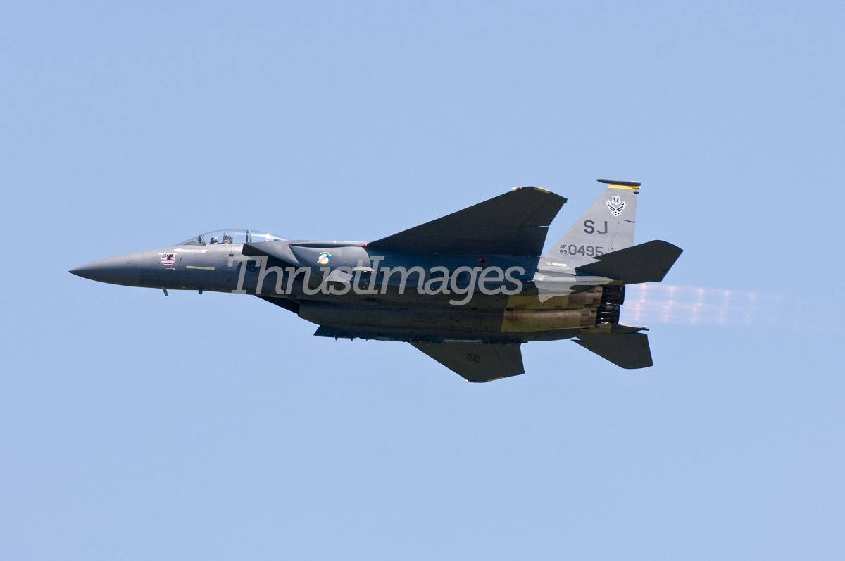 McDonnell Douglas F-15E Strike Eagle 89-0495 / SJ (cn 1142/E117)